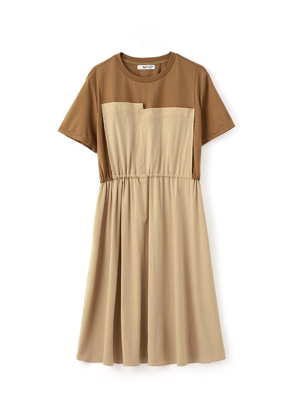 Patchwork M&N Dress, Brown, hi-res image number 6