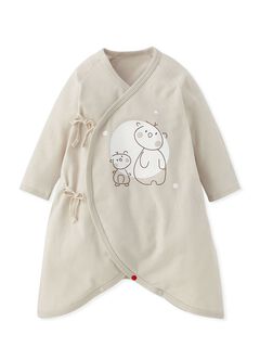 Little Animals Newborn Cotton L/S Romper 2 Pcs Pack, , hi-res