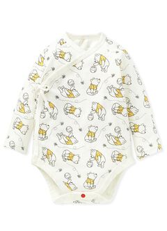 Disney Winnie The Pooh Newborn Cotton L/S Bodysuit 2 Pcs Pack, , hi-res