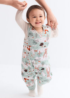 All Seasons Optimum Temp. Sleep Suit-Forest Animals, , hi-res
