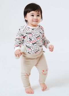 Label Peppa Pig Baby Cotton L/S Bodysuit 2 Pcs Pack, , hi-res