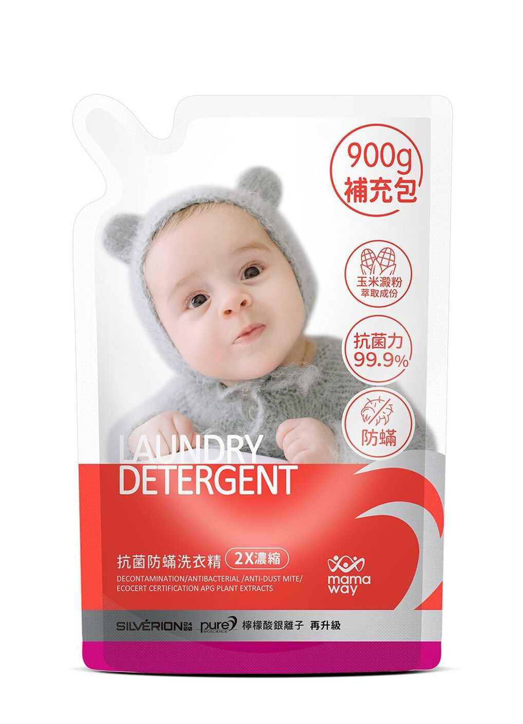 Laundry Detergent Refill Pack (900ml), , hi-res image number 0