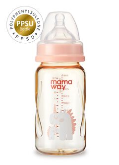 Golden Honey Feeding bottle 300ml, Pink, hi-res