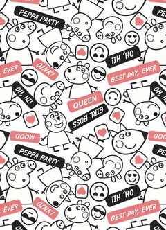 Label Peppa Pig Baby Cotton S/S Bodysuit 2 Pcs Pack, Rose, hi-res