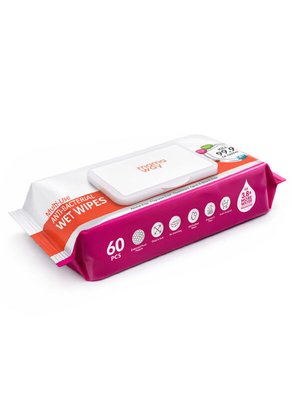 Multi-Use Anti-Bacterial Wet Wipes