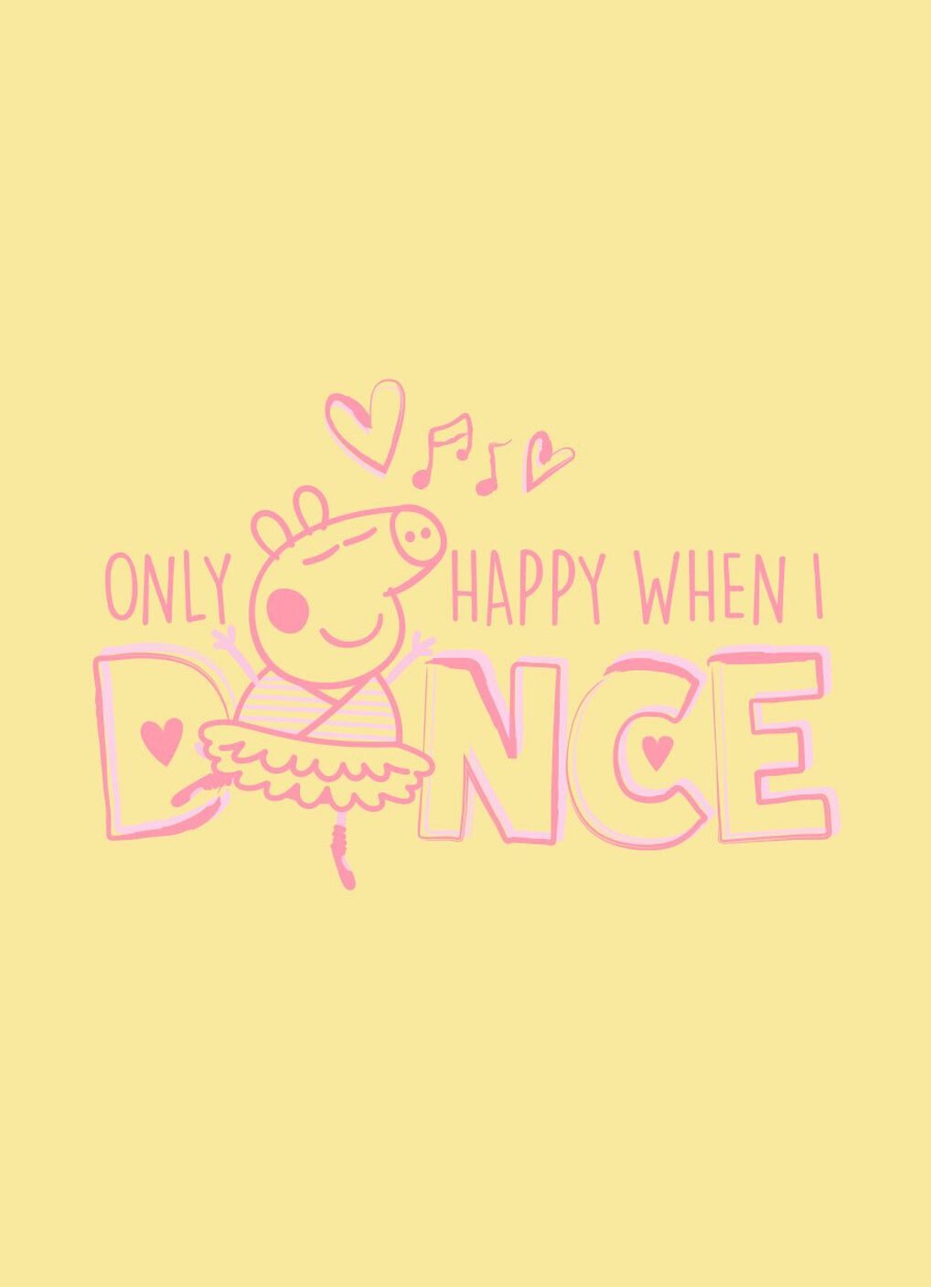 Dancing Peppa Pig Baby Cotton Long Sleeve Bodysuit, , hi-res image number 2