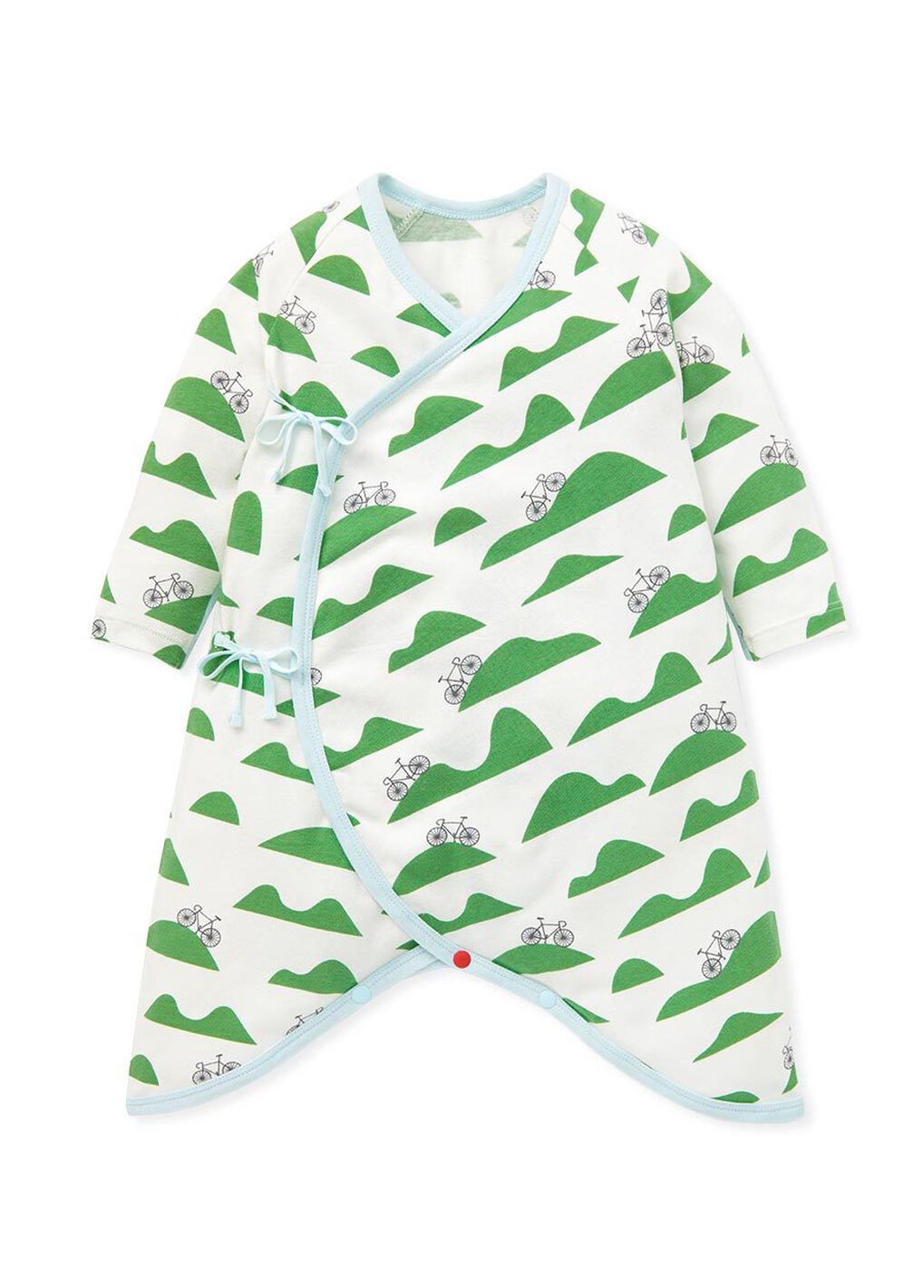 Bicycle Newborn Cotton L/S Romper 2 Pcs Pack, , hi-res image number 2