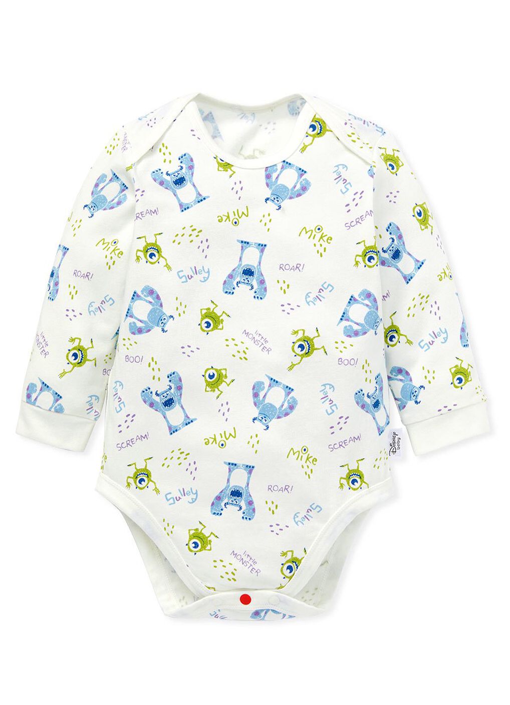 Disney Baby Cotton L/S Bodysuit 2 Pcs Pack, , hi-res image number 1